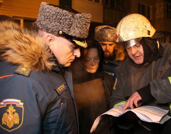 ЧП в многоэтажке в Нижневартовске