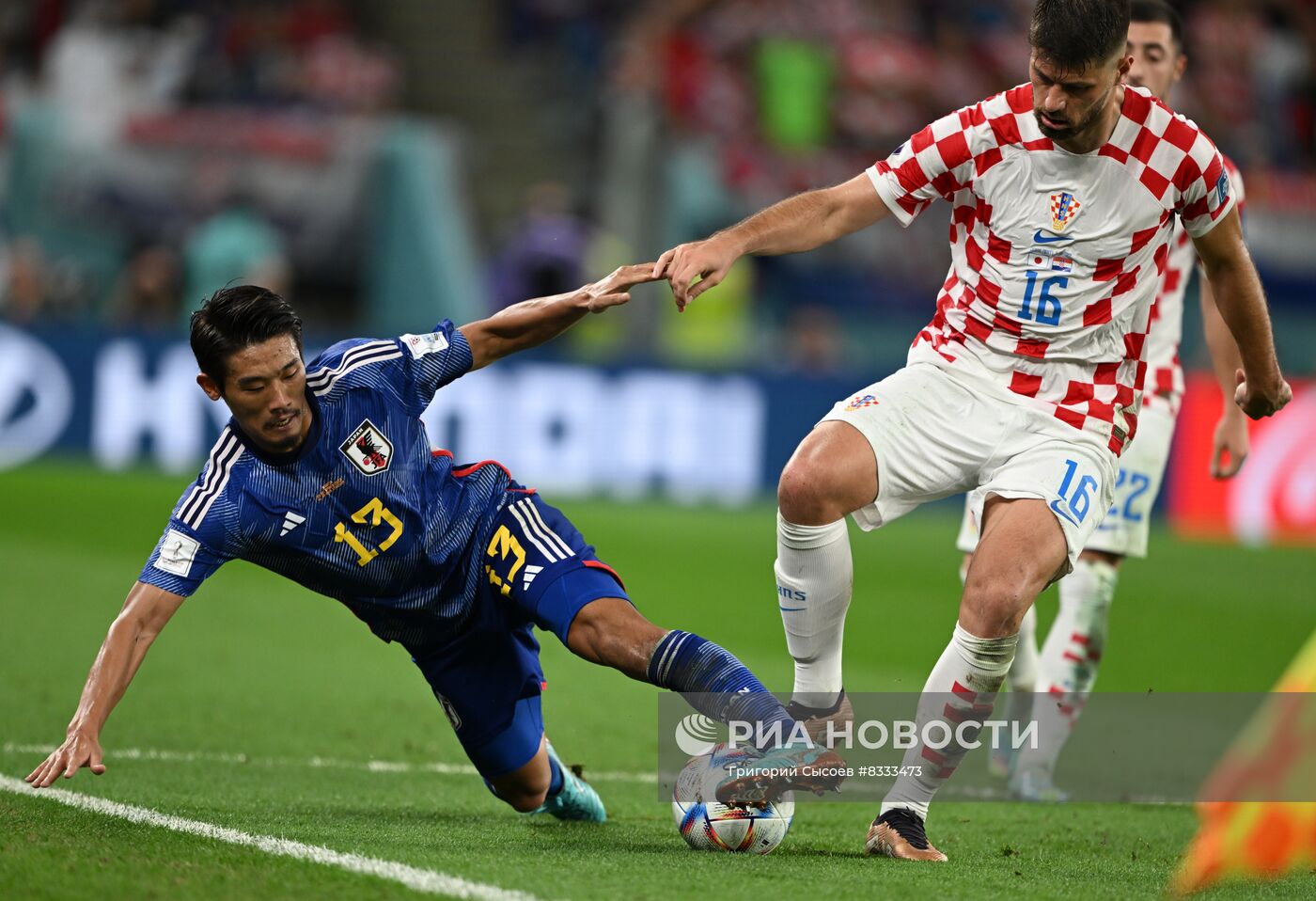 Футбол. ЧМ-2022. Матч Япония - Хорватия