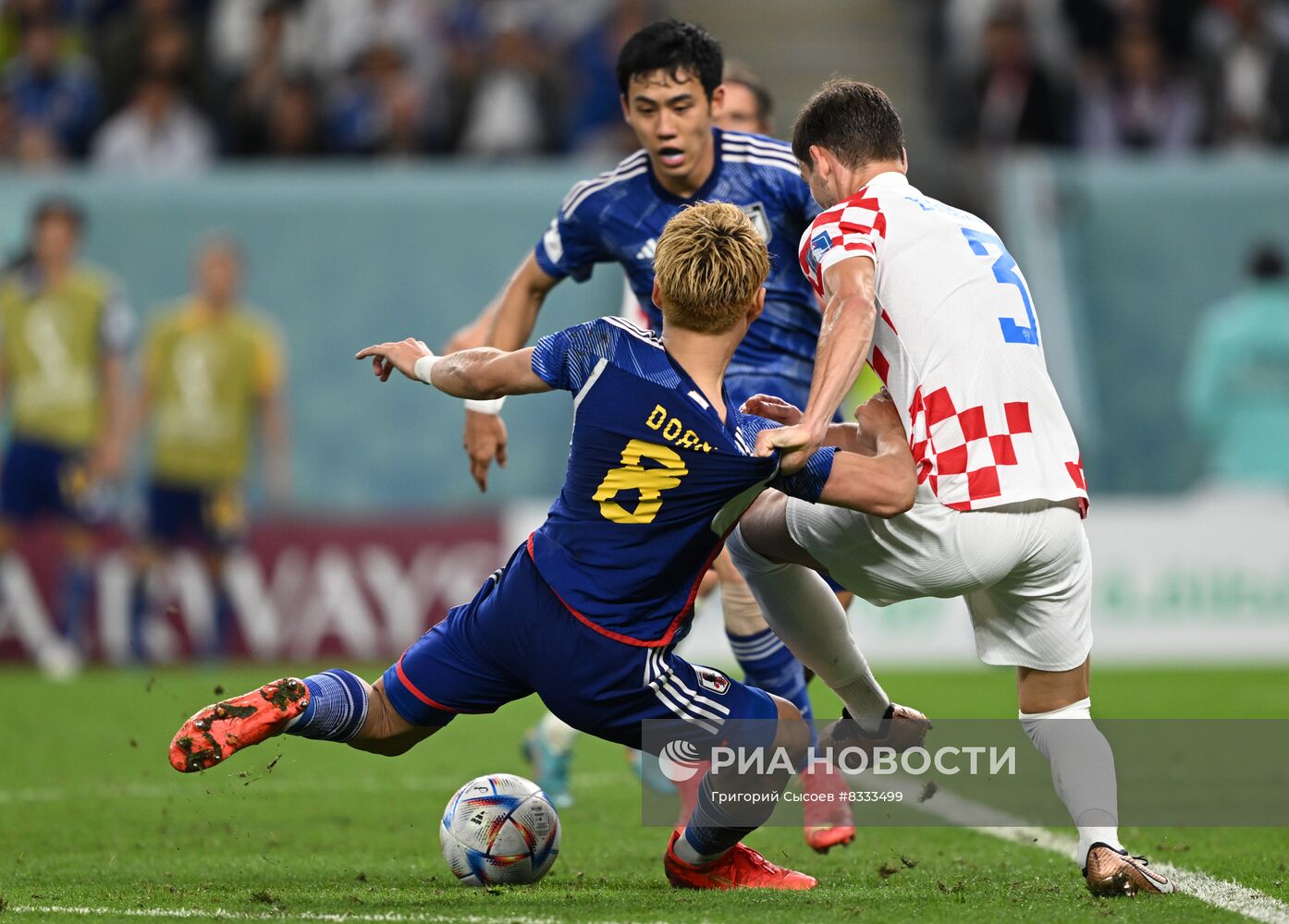 Футбол. ЧМ-2022. Матч Япония - Хорватия