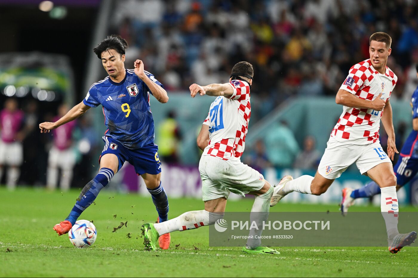 Футбол. ЧМ-2022. Матч Япония - Хорватия