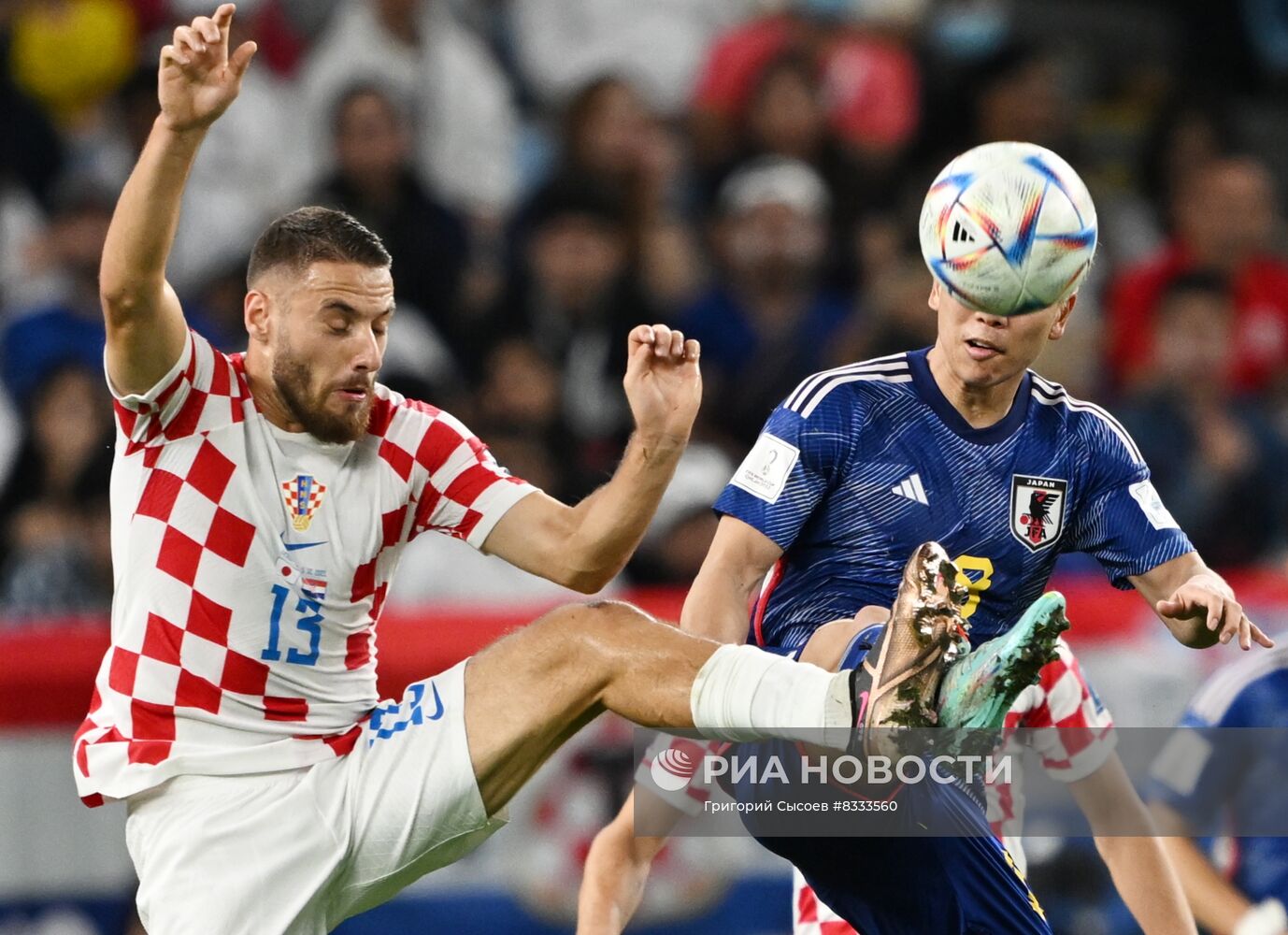 Футбол. ЧМ-2022. Матч Япония - Хорватия