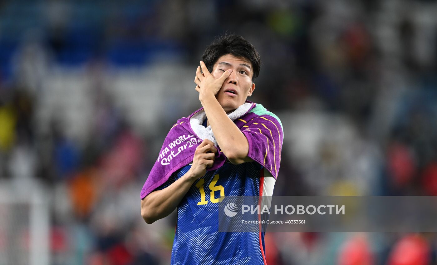 Футбол. ЧМ-2022. Матч Япония - Хорватия