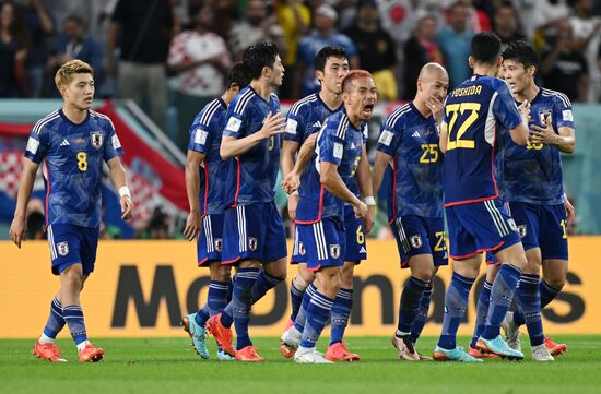 Футбол. ЧМ-2022. Матч Япония - Хорватия