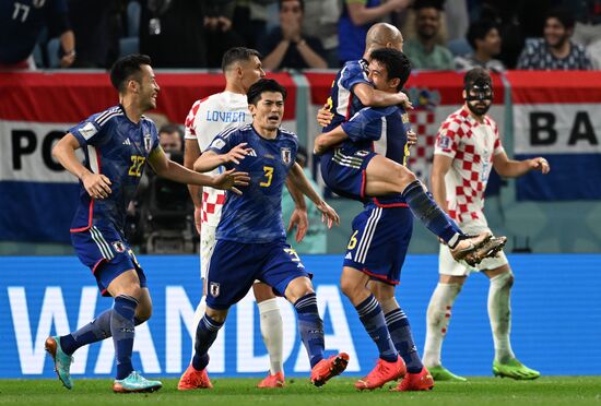 Футбол. ЧМ-2022. Матч Япония - Хорватия