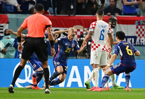 Футбол. ЧМ-2022. Матч Япония - Хорватия