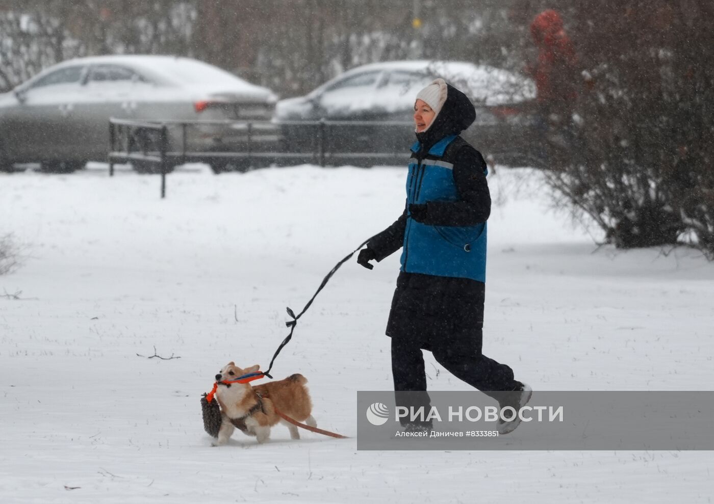 Снегопад в Санкт-Петербурге