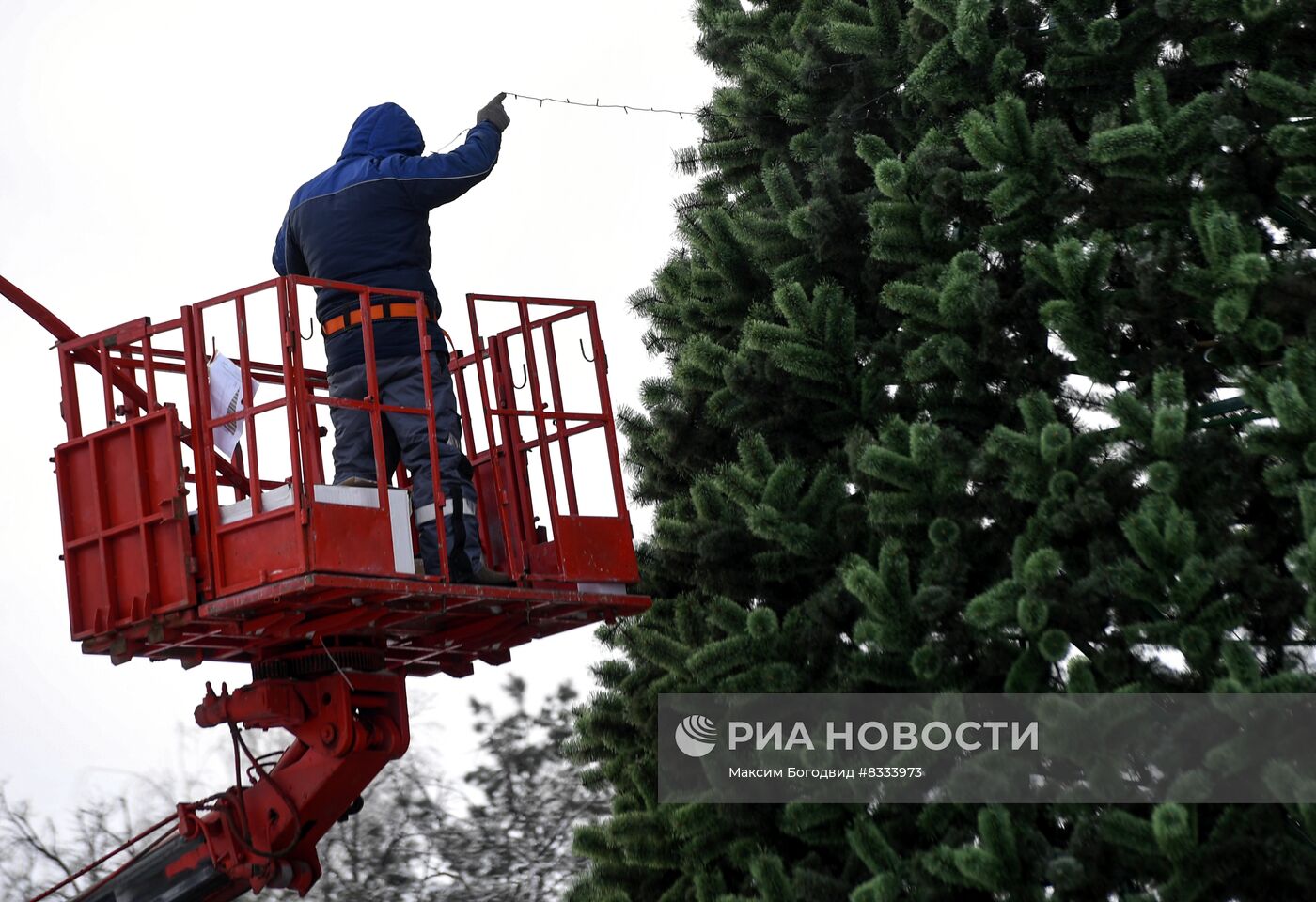 Новогоднее убранство Казани