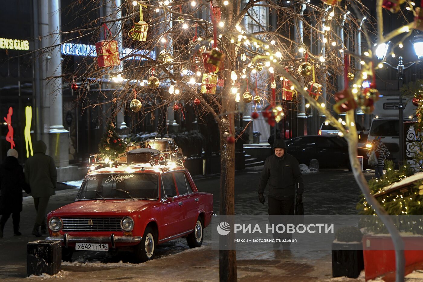 Новогоднее убранство Казани