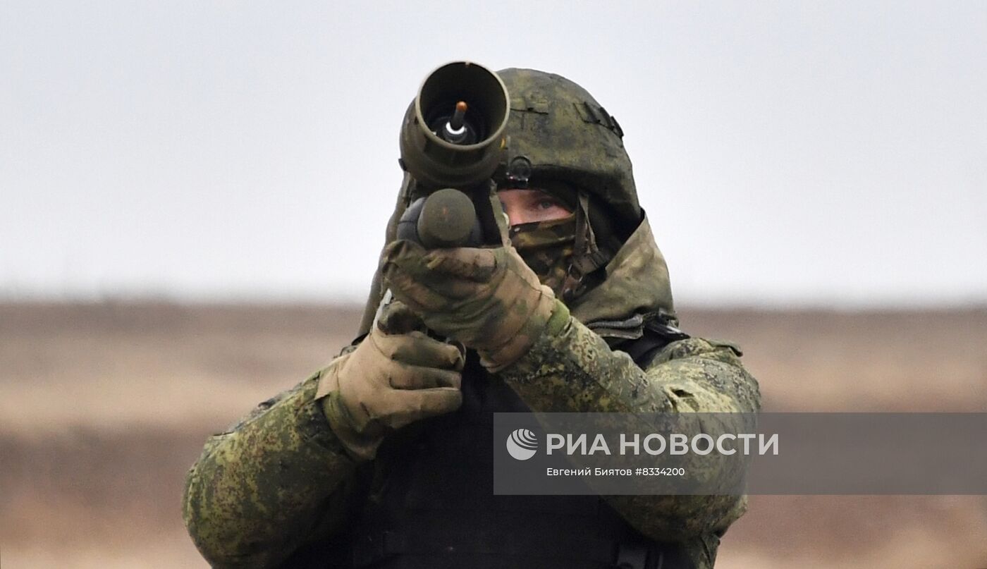 Боевое слаживание подразделений ВДВ РФ