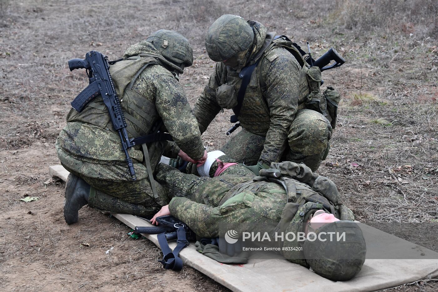 Боевое слаживание подразделений ВДВ РФ