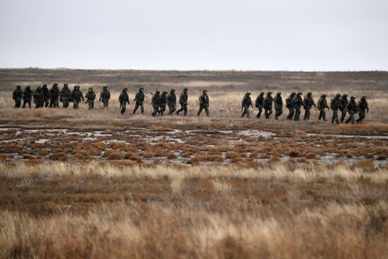 Боевое слаживание подразделений ВДВ РФ