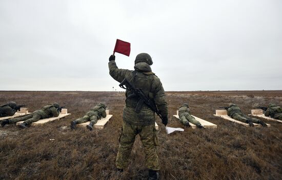 Боевое слаживание подразделений ВДВ РФ