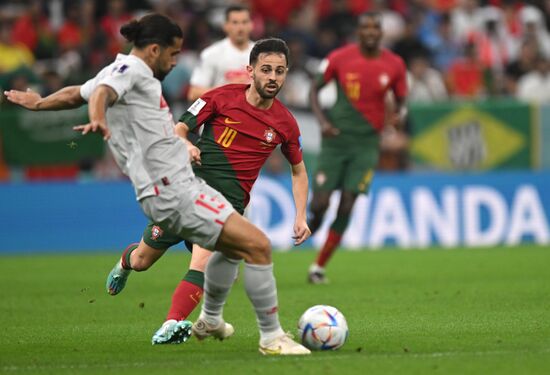 Футбол. ЧМ-2022. Матч Португалия - Швейцария