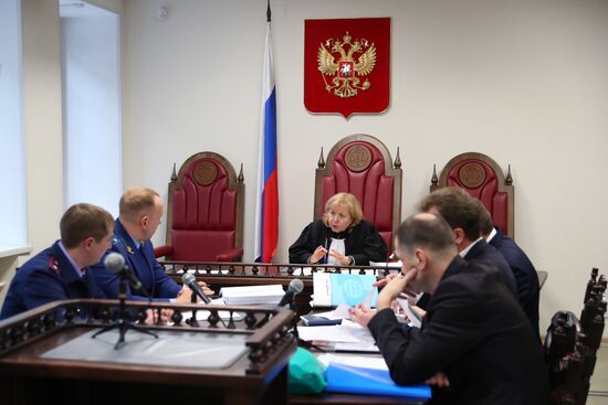 Избрание меры пресечения экс-главе правительства Кемеровской области В. Телегину