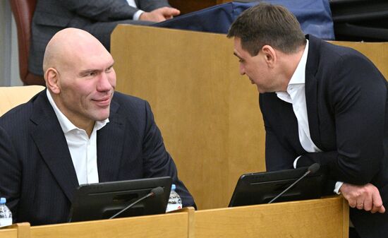 Пленарное заседание Госдумы РФ 