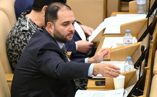 Пленарное заседание Госдумы РФ 