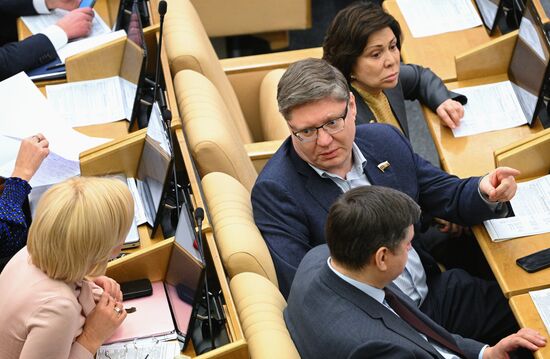 Пленарное заседание Госдумы РФ 