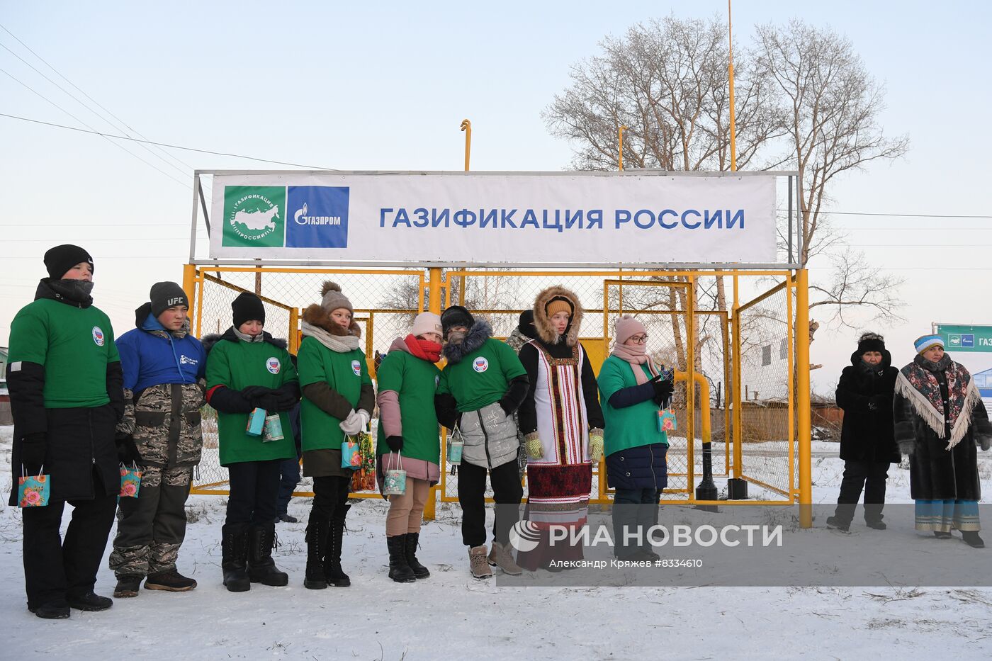 Запуск газоснабжения в деревнях Новосибирской области