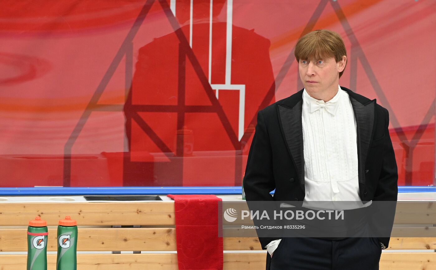 Хоккей. КХЛ. Матч "Спартак" - "Динамо" (Москва)