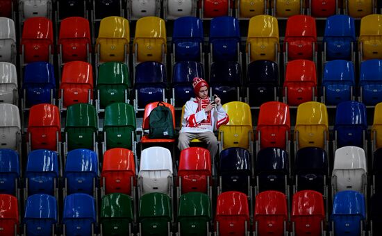 Хоккей. КХЛ. Матч "Спартак" - "Динамо" (Москва)