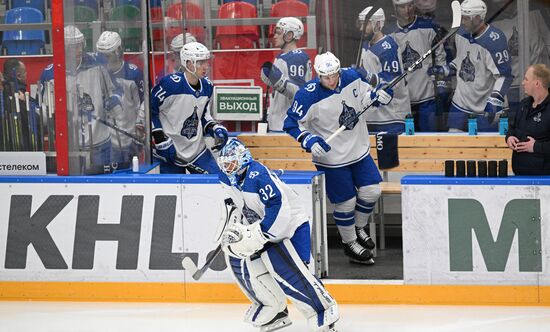 Хоккей. КХЛ. Матч "Спартак" - "Динамо" (Москва)