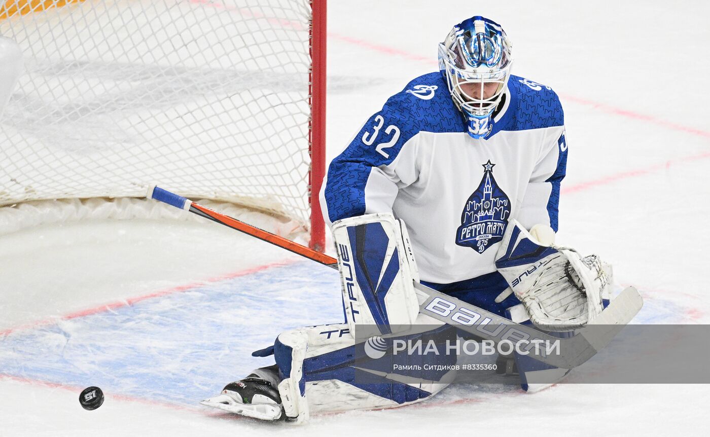 Хоккей. КХЛ. Матч "Спартак" - "Динамо" (Москва)
