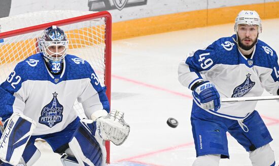 Хоккей. КХЛ. Матч "Спартак" - "Динамо" (Москва)