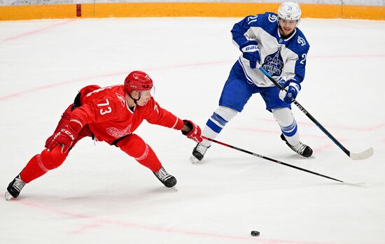 Хоккей. КХЛ. Матч "Спартак" - "Динамо" (Москва)