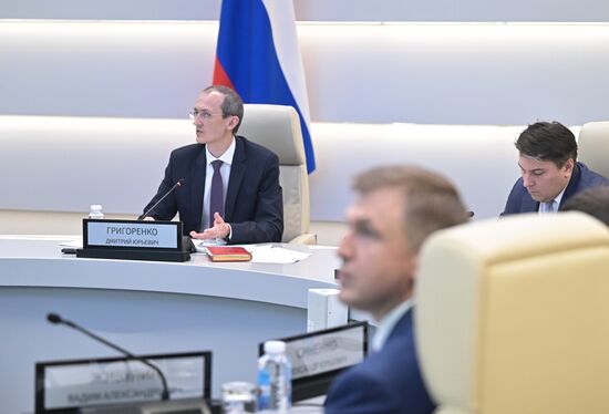 Вице-премьер Д. Григоренко провел совещание с комитетом Госдумы по контролю