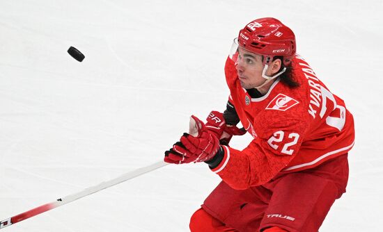 Хоккей. КХЛ. Матч "Спартак" - "Динамо" (Москва)