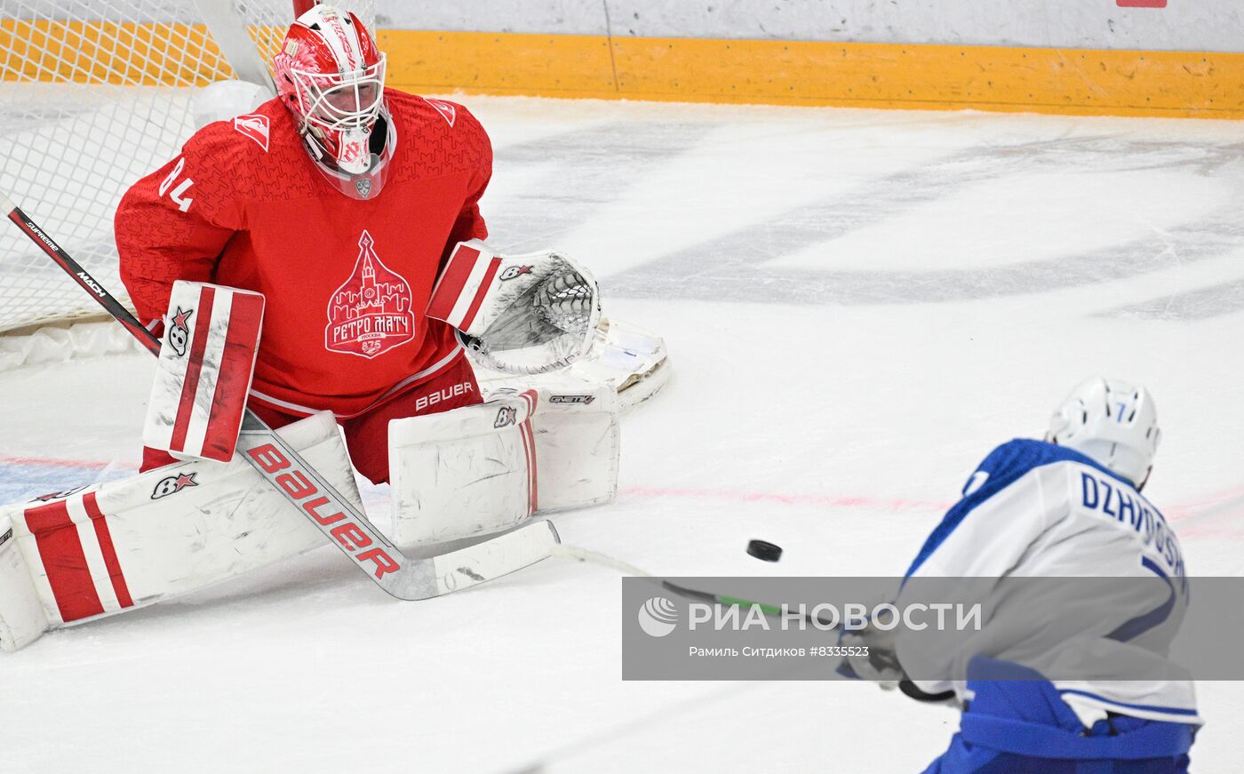 Хоккей. КХЛ. Матч "Спартак" - "Динамо" (Москва)
