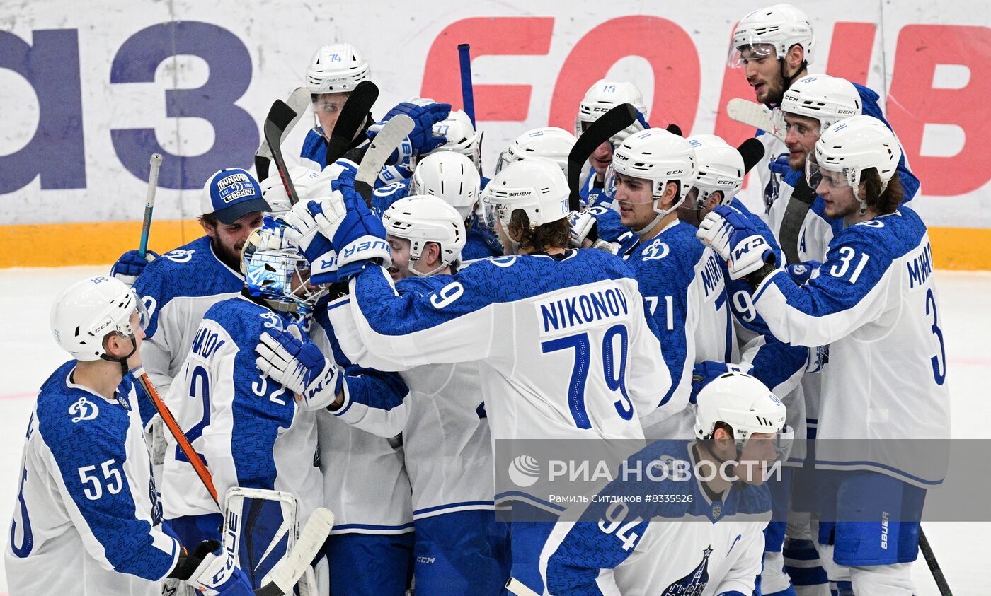 Хоккей. КХЛ. Матч "Спартак" - "Динамо" (Москва)