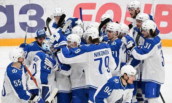 Хоккей. КХЛ. Матч "Спартак" - "Динамо" (Москва)