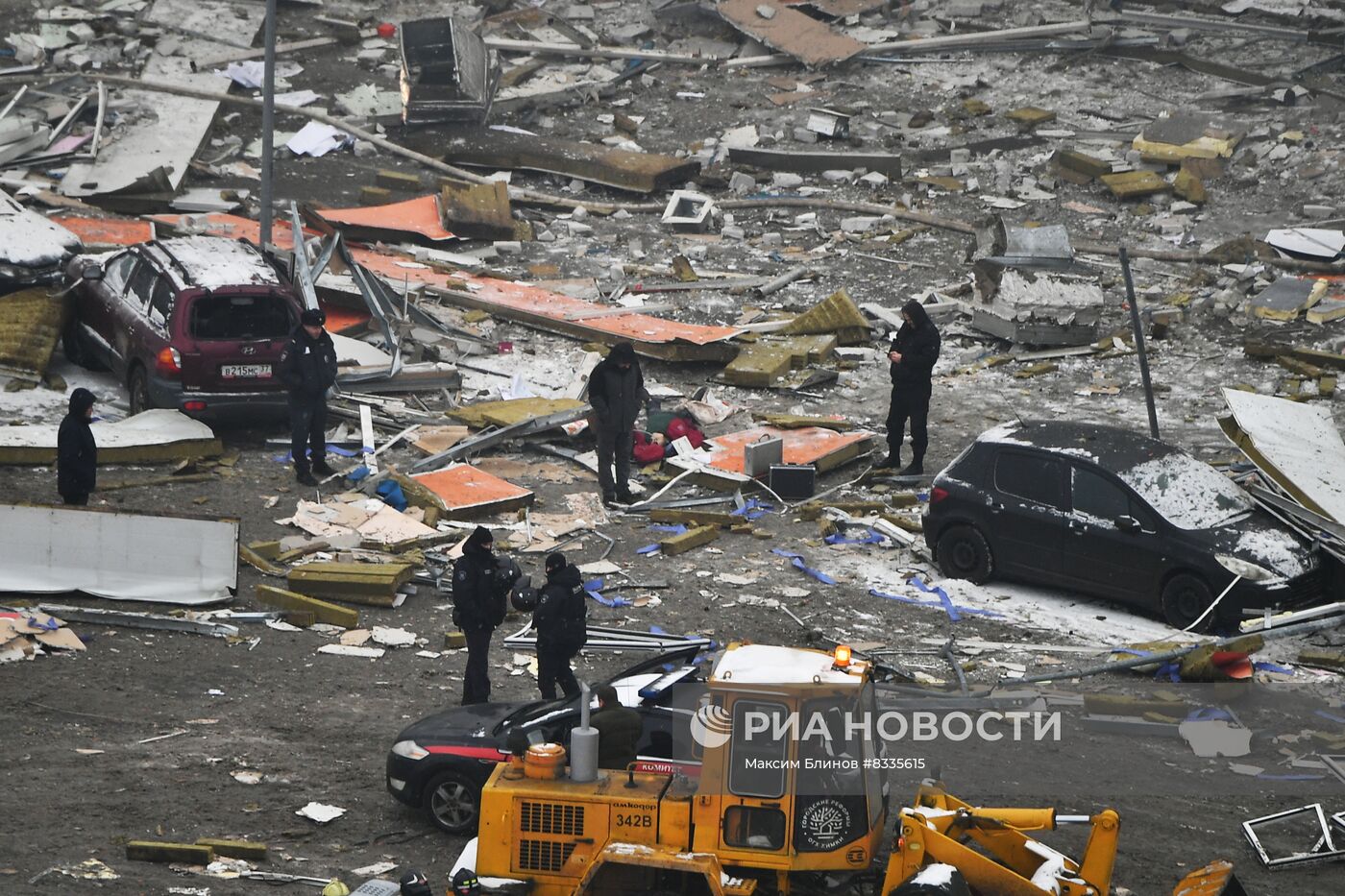 Пожар в ТЦ "Мега Химки"