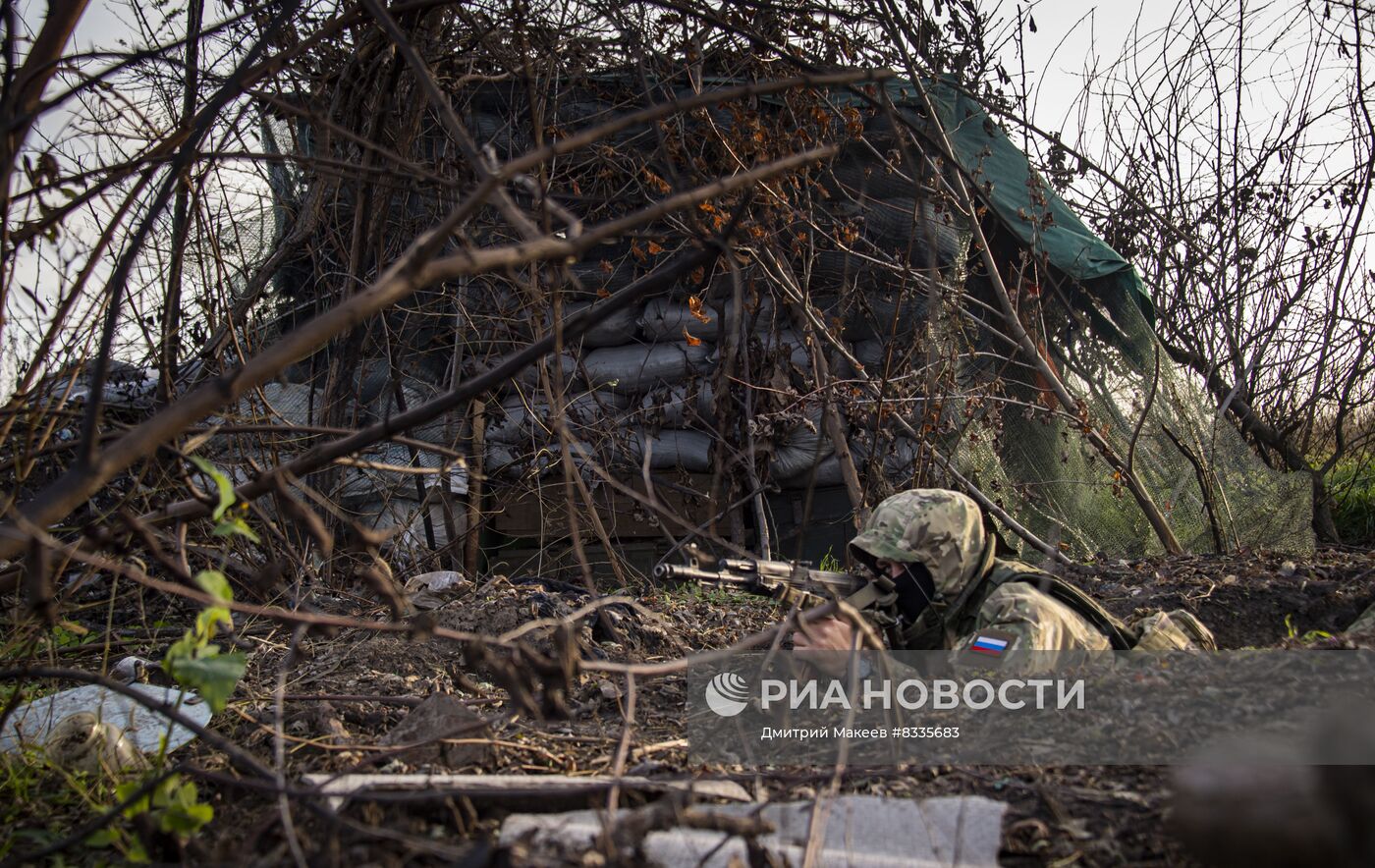 Добровольческий отряд "Крым" в Запорожской области