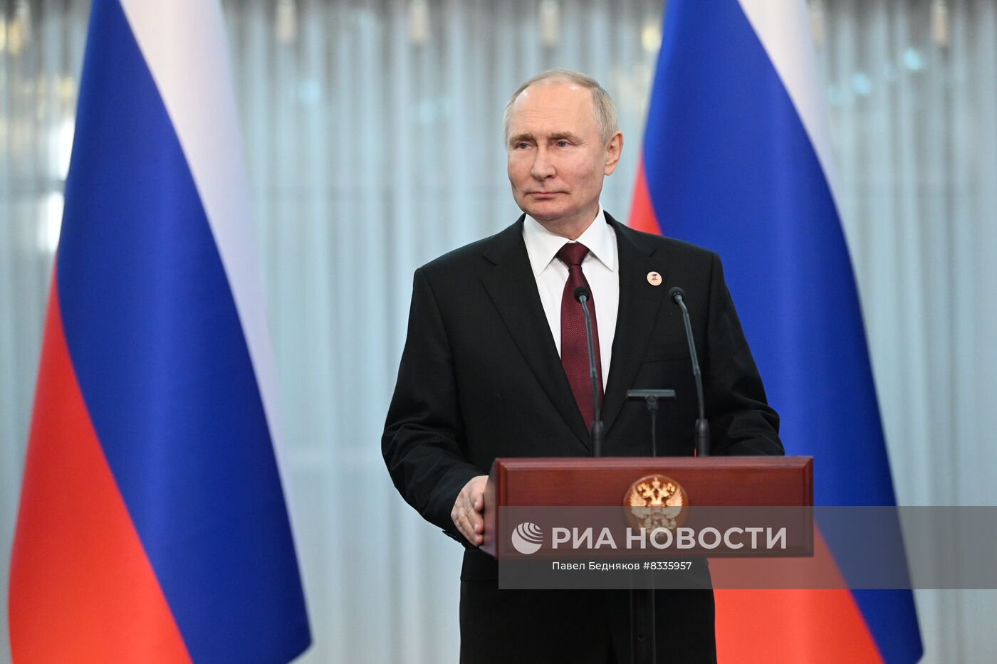 Президент РФ В. Путин принял участие в работе саммита ЕАЭС в Бишкеке