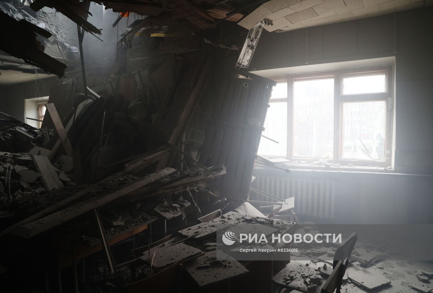 ВСУ обстреляли центр Донецка