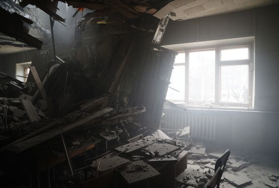 ВСУ обстреляли центр Донецка