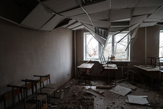 ВСУ обстреляли центр Донецка