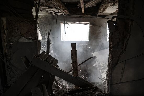 ВСУ обстреляли центр Донецка