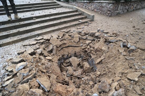 ВСУ обстреляли центр Донецка