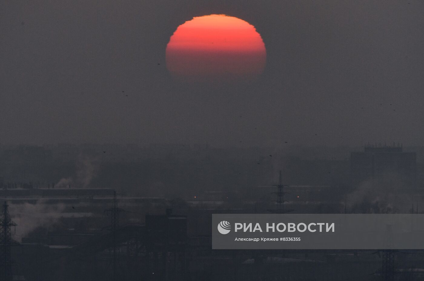 Зима в Новосибирской области