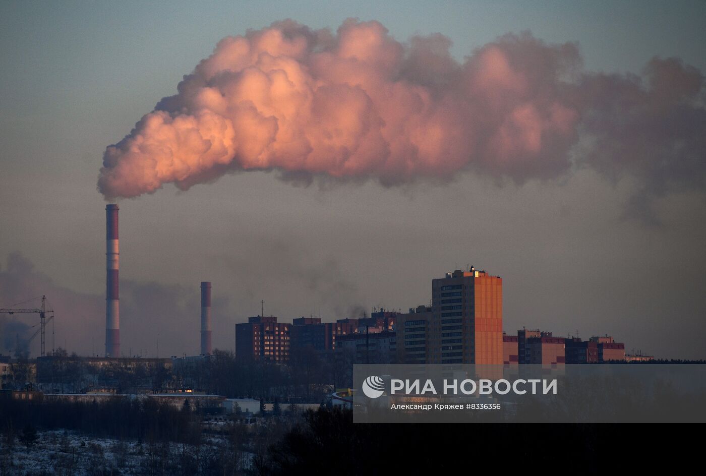 Зима в Новосибирской области