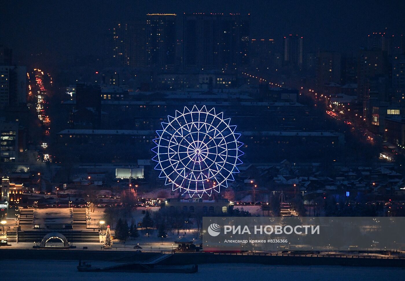 Зима в Новосибирской области