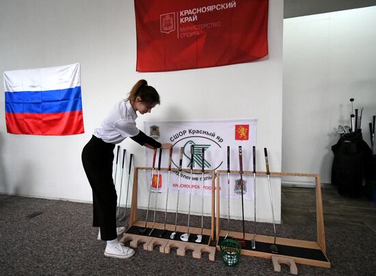 Фиджитал-турнир по гольфу в Красноярске