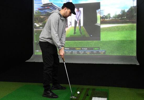 Фиджитал-турнир по гольфу в Красноярске