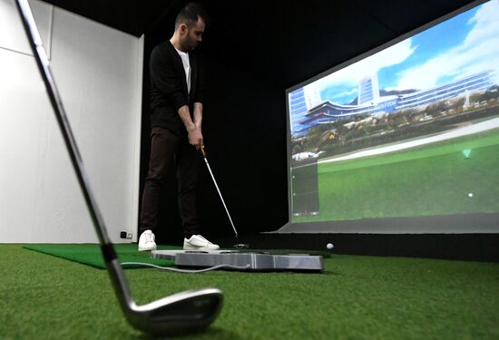 Фиджитал-турнир по гольфу в Красноярске