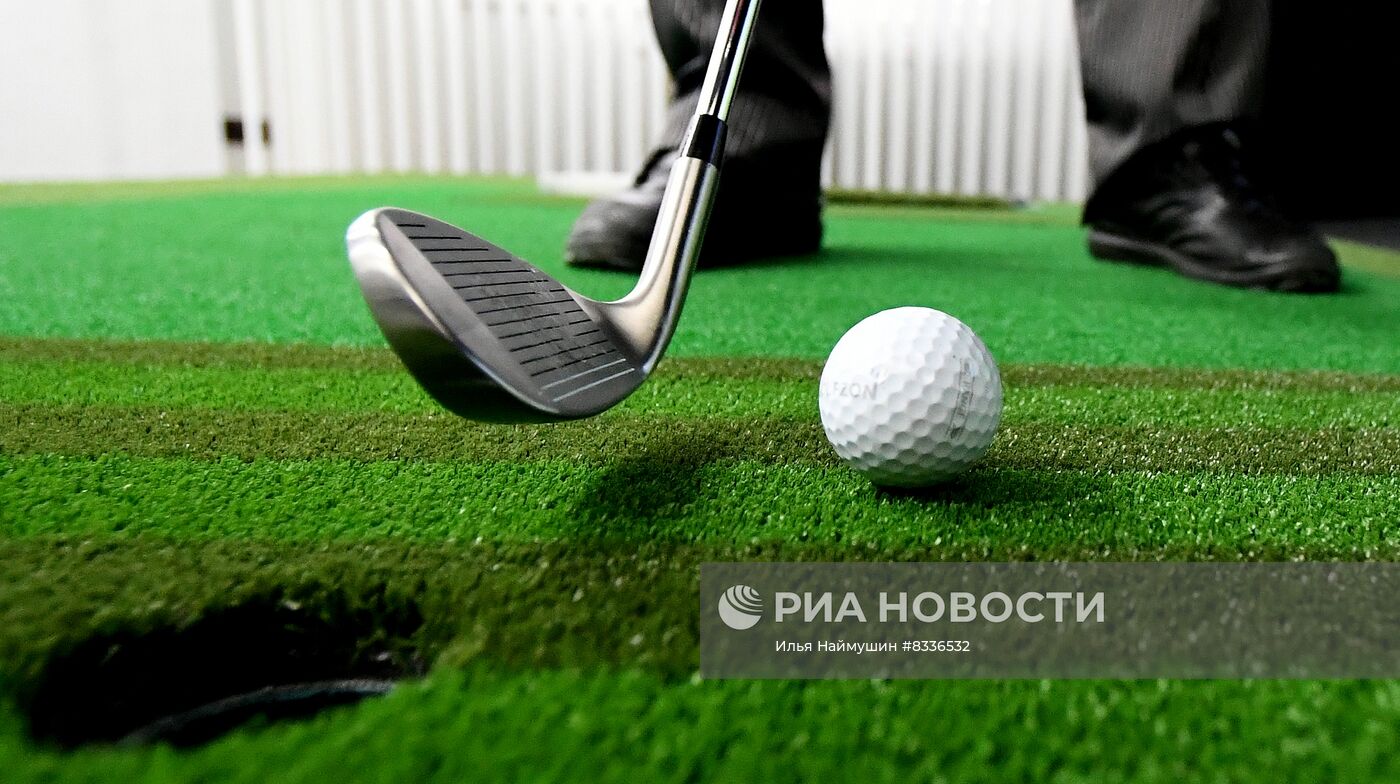 Фиджитал-турнир по гольфу в Красноярске