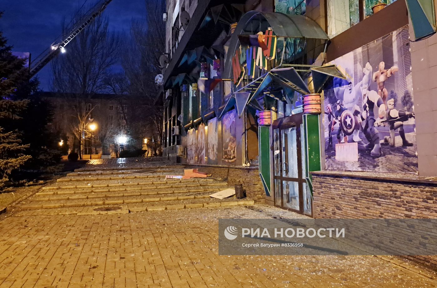 Несколько районов Донецка подверглись обстрелу
