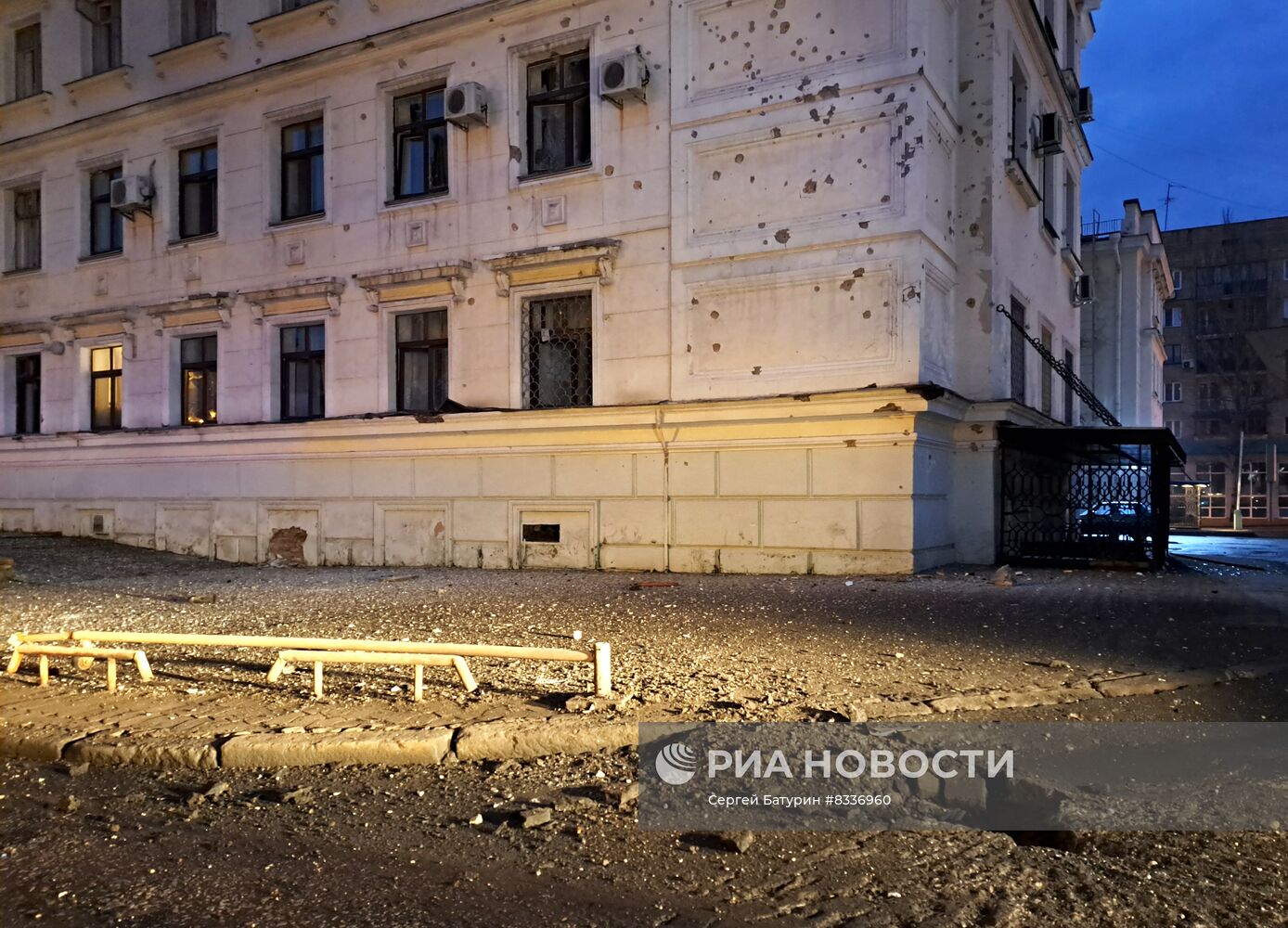 Несколько районов Донецка подверглись обстрелу